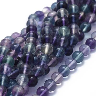 Natural Fluorite Beads Strands