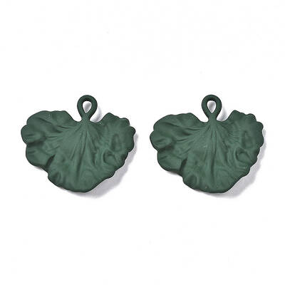 Spray Painted Alloy Pendants