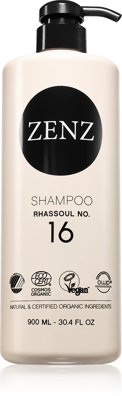 ZENZ Organic Rhassoul No. 16 nourishing clay shampoo with caramel scent 900 ml