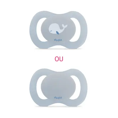 Dodie Anatomical Pacifier - 0-2 months - Blue (Random Pattern) - N5