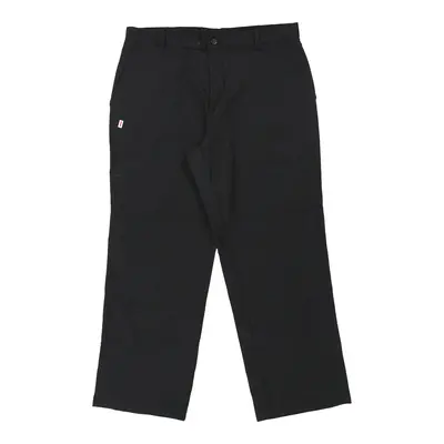 Dickies Trousers - 37W 30L Black Polyester Blend