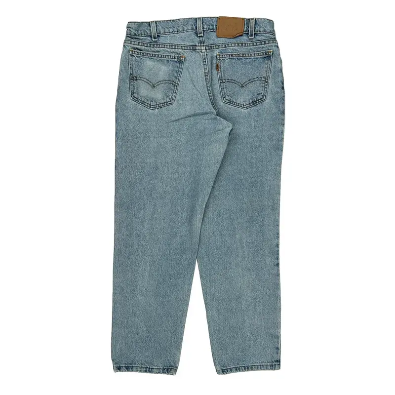 Orange Tab Levis Jeans - 32W 27L Blue Denim