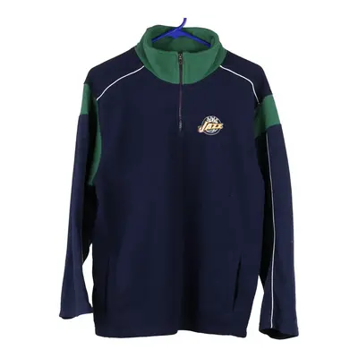 Age 12-13 Utah Jazz Nba Fleece - Large Navy Polyester