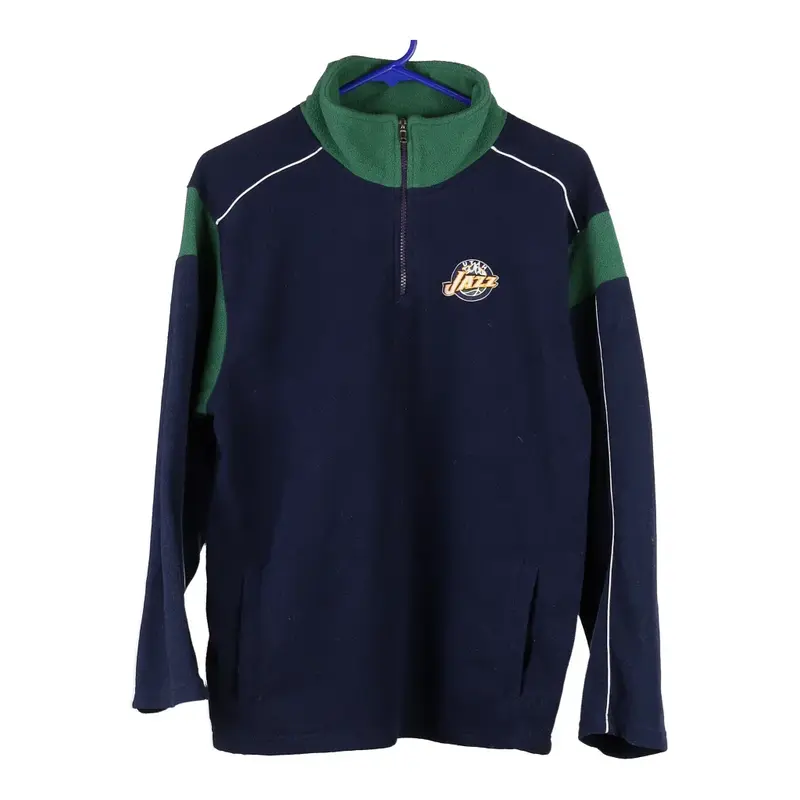 Age 12-13 Utah Jazz Nba Fleece - Large Navy Polyester