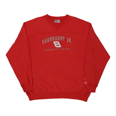Dale Earnhardt Jr 8 Chase Authentics Nascar Sweatshirt - XL Red Cotton Blend