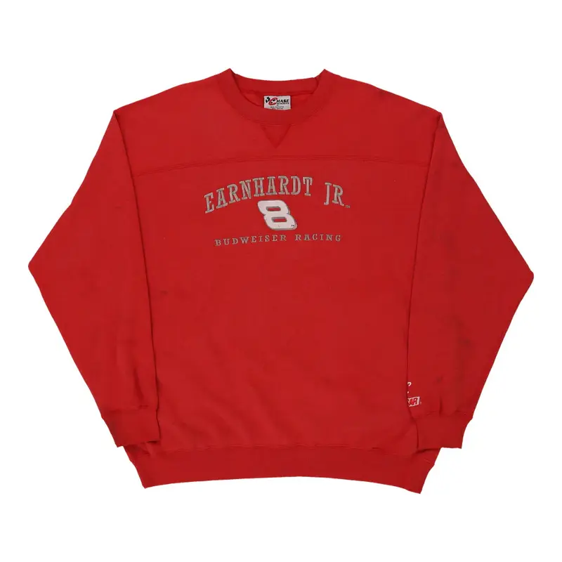 Dale Earnhardt Jr 8 Chase Authentics Nascar Sweatshirt - XL Red Cotton Blend