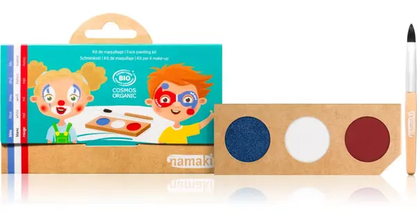 Namaki Color Kit Painting Clown and Harlequin Set for Kids