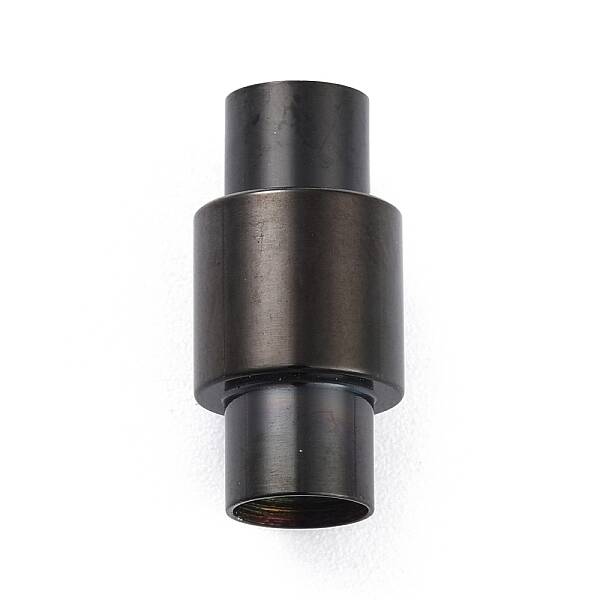 Ion Plating(IP) 304 Stainless Steel Magnetic Clasps with Glue-in Ends