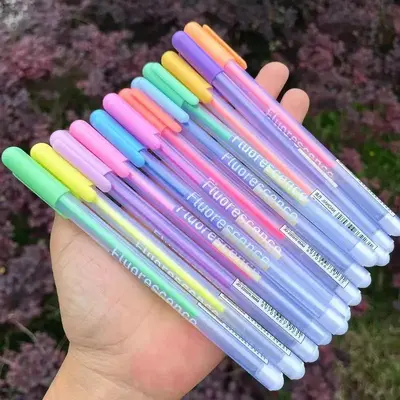 12 Colors Fine Point Pen, 12pcs Assorted Color Pen for Sketching, Anime, Drawing, Writing Pen Suitable for Taking Notes