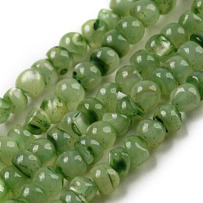 Natural White Shell Dyed Beads Strands