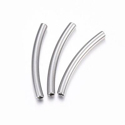Tarnish Resistant 304 Stainless Steel Tube Beads