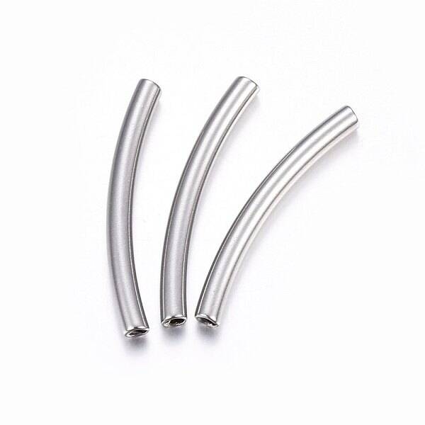 Tarnish Resistant 304 Stainless Steel Tube Beads