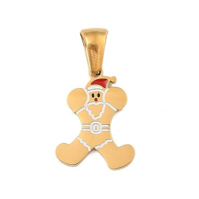 Christmas Theme 304 Stainless Steel Pendants