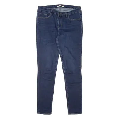 LEVI'S 711 Womens Jeans Blue Slim Skinny W29 L30