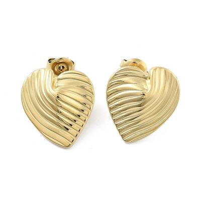 Ion Plating(IP) 304 Stainless Steel Stud Earrings