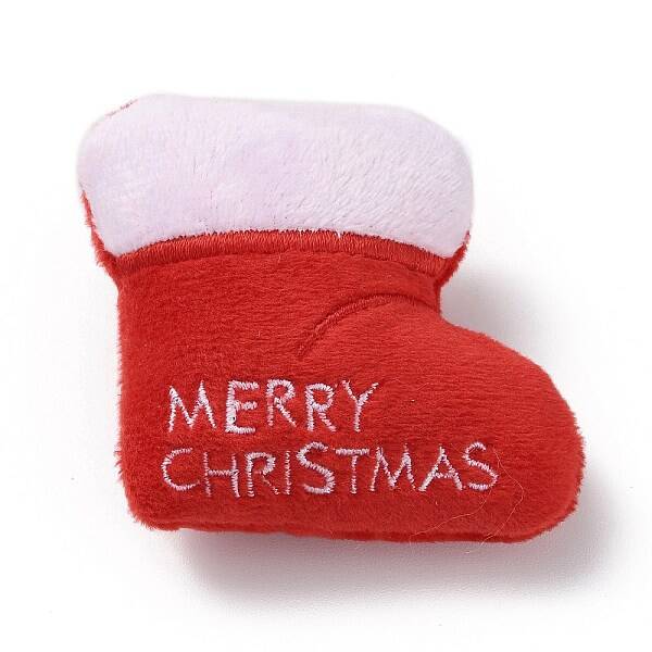 Christmas Theme Wool Cloth Brooches