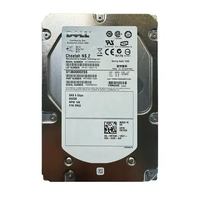 R752K-RFB Dell 600GB 10000RPM SAS 6Gb/s 3.5-Inch 16MB Cache Hot Swap Hard Drive