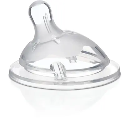 Chicco Natural Feeling Step-up bottle teat 2m+ Medium 1 pc