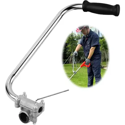 Weed Eater Handle Extenion aver - Trimmer Handle with Bracket Clamp, Yard Trimming Attachment