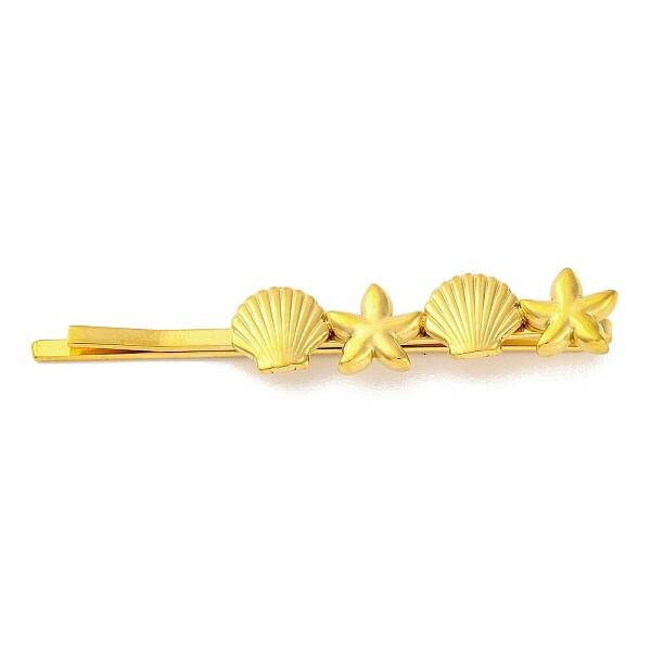 Starfish & Shell Shape 304 Stainless Steel Hair Bobby Pins