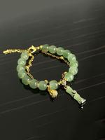 Women's Elegant Random Adjustable Bracelet Bangles with Lotus & Bamboo Design, Fashion Matching Bracelet for Party, Daily C...