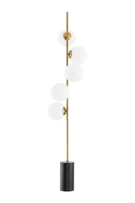 Brass Black Marble Floor Lamp | Eichholtz Tempo