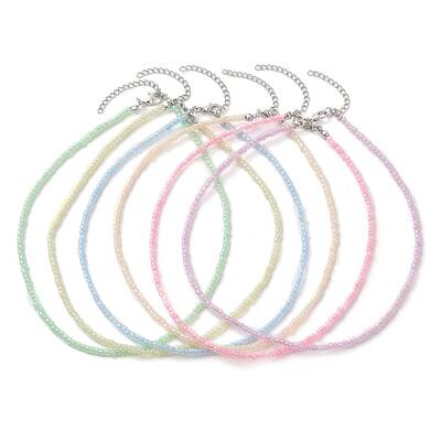 Glass Seed Bead Necklaces
