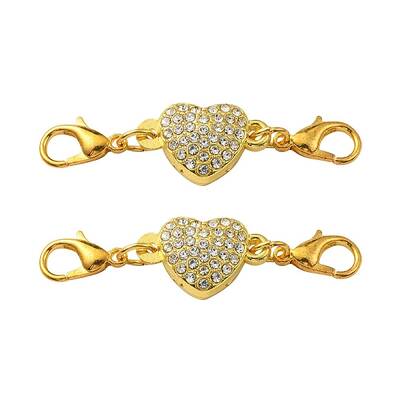 Alloy Crystal Rhinestone Magnetic Clasps