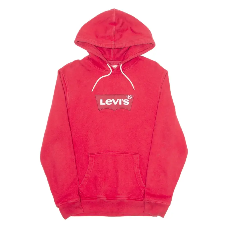 LEVI'S Mens Red Hoodie M