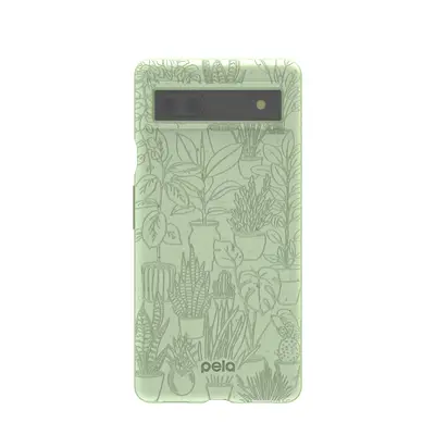 Sage Green Green Oasis Google Pixel 6a Case