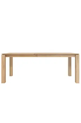 Oiled Oak Extendable Dining Table | Ethnicraft Slice