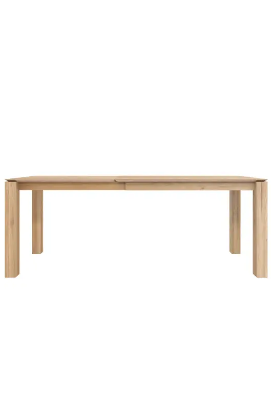 Oiled Oak Extendable Dining Table | Ethnicraft Slice