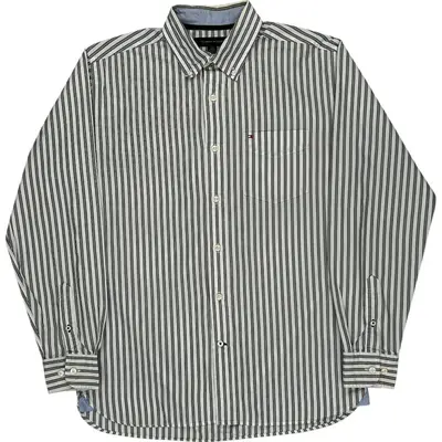 Tommy Hilfiger Striped Shirt - Small - Multicoloured Cotton