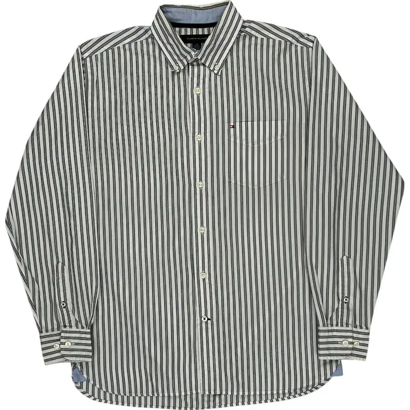 Tommy Hilfiger Striped Shirt - Small - Multicoloured Cotton