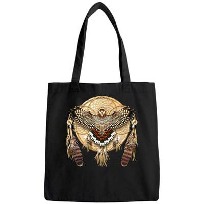 Red-tail Hawk Dreamcatcher Mandala Classic Tote Bag