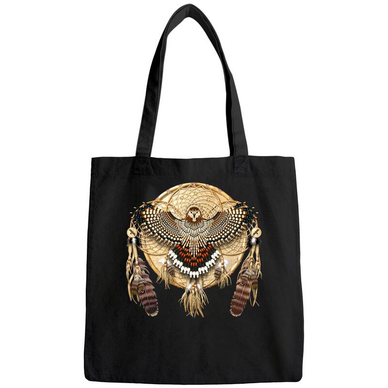Red-tail Hawk Dreamcatcher Mandala Classic Tote Bag