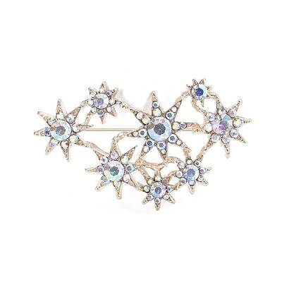 Star Rhinestone Pins