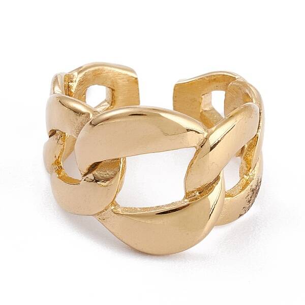 Ion Plating(IP) Unisex 304 Stainless Steel Finger Rings