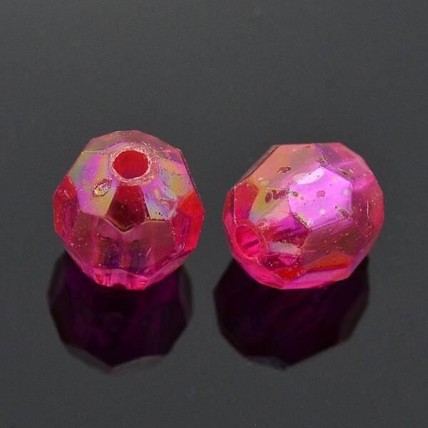 Eco-Friendly Transparent Acrylic Beads