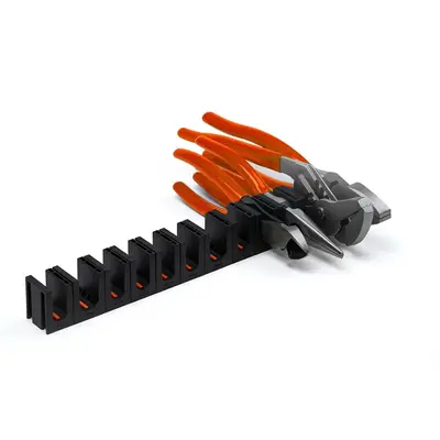 Pro Plier Organizers - Magnetic Base, U Shape Design, 2 x 18mm & 10 x 13mm Organizers, Lifetime Warranty wrench organizers