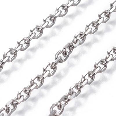Tarnish Resistant 304 Stainless Steel Cable Chains
