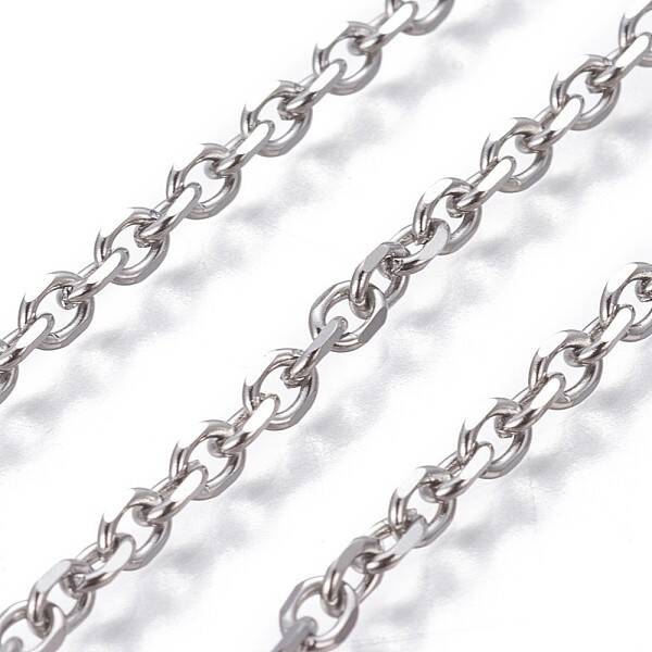 Tarnish Resistant 304 Stainless Steel Cable Chains