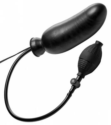 Masters Ravage Vibrating Inflatable Penis
