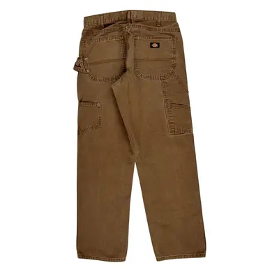 Dickies Cargo Carpenter Trousers - 30? Waist Brown Cotton