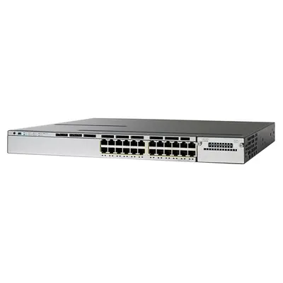 WS-C3750X-24U-L Cisco C3750X-24U 24-Port + -Port Layer 3 Switch