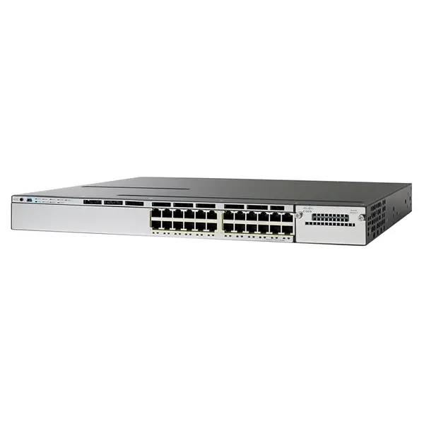WS-C3750X-24U-L Cisco C3750X-24U 24-Port + -Port Layer 3 Switch