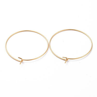 316 Stainless Steel Hoop Earring Findings