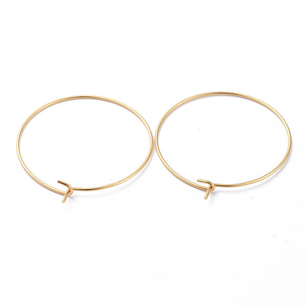316 Stainless Steel Hoop Earring Findings