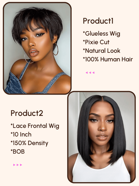 2 Wigs $99 for 10