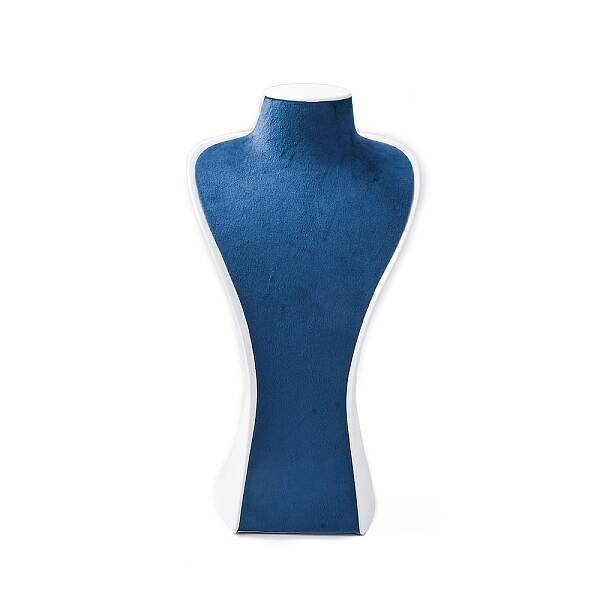 Bust Shaped PU Leather Jewelry Display Stands for Necklaces